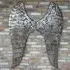 Giant Angel Wings - Silver Metal