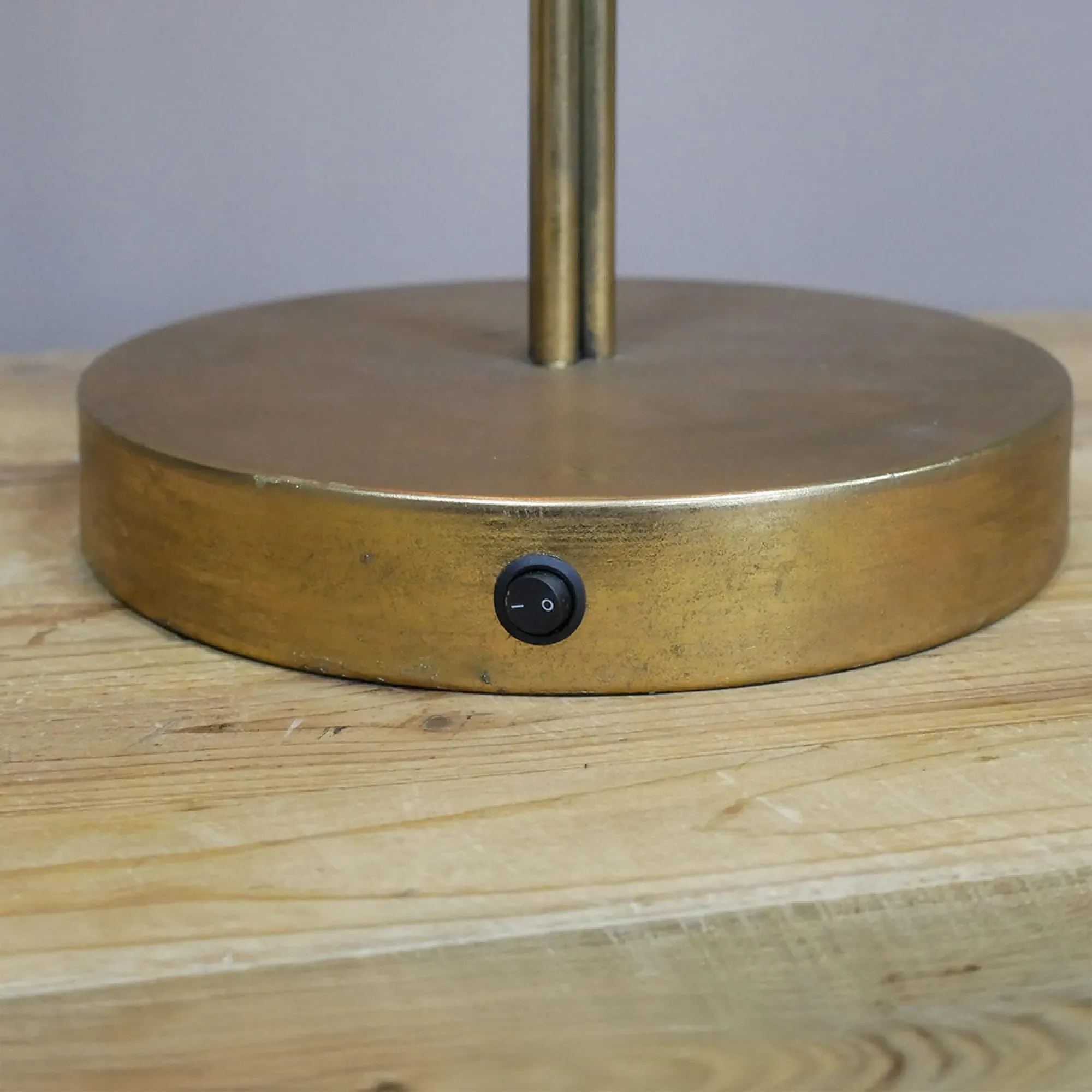 Gold Palm Tree Table Lamp