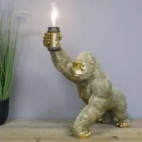 Gorilla Light Stand - Gold