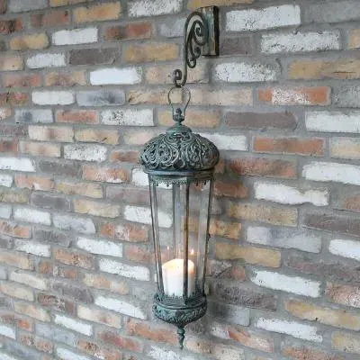 Hanging Lantern Set of 2 - Black image