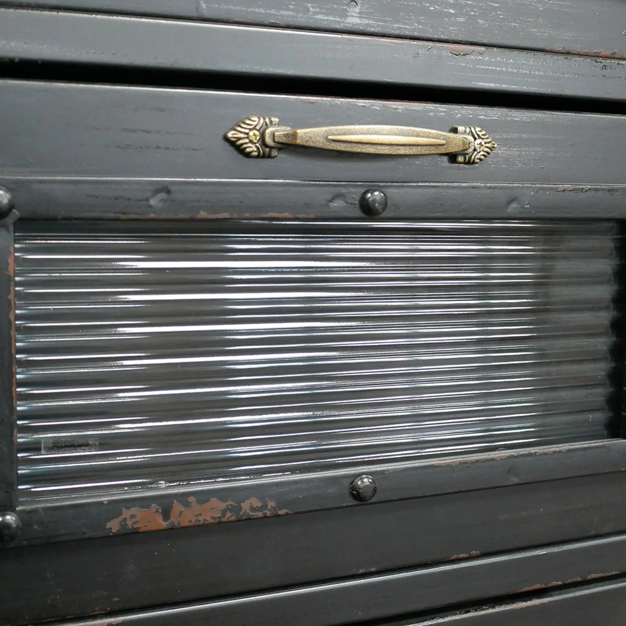 Industrial Black Metal Storage Cabinet