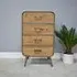 Industrial Retro 4 Drawer Chest