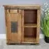 Industrial Sliding Door Storage Unit - Mango Wood