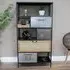 Industrial Tall Cabinet - Black, Metal