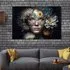 Lady Tempered Glass Wall Art