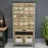 Large Multi Drawer Storage Cabinet - Fir Wood