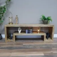 Mango Wood TV Unit