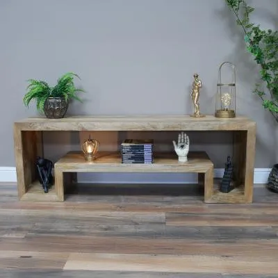 Mango Wood TV Unit image