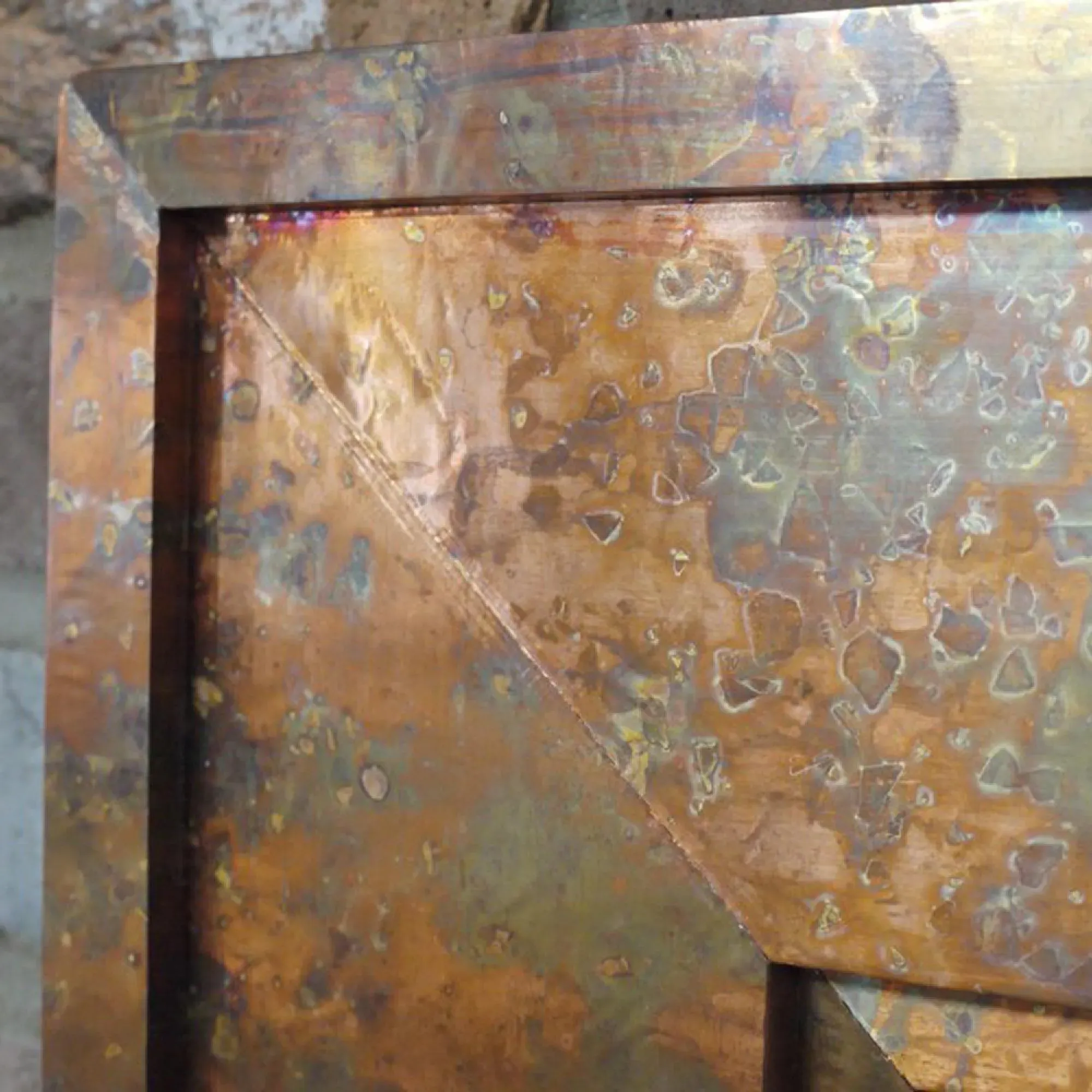 Medium Wall Mirror - Copper