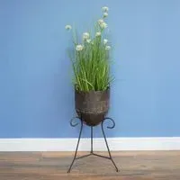 Metal Planter - Iron