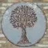 Metal Tree Wall Decoration - Set of 2