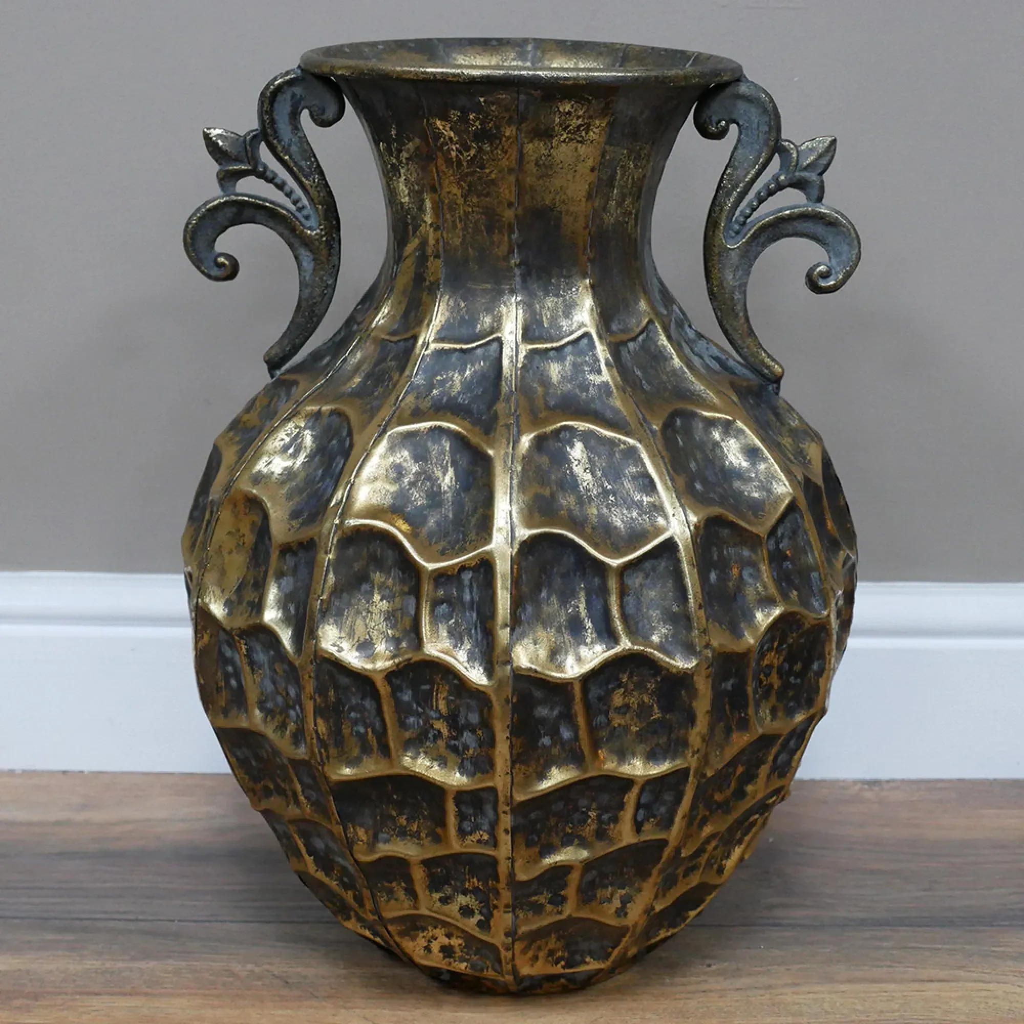 Metal Vase Set of 2