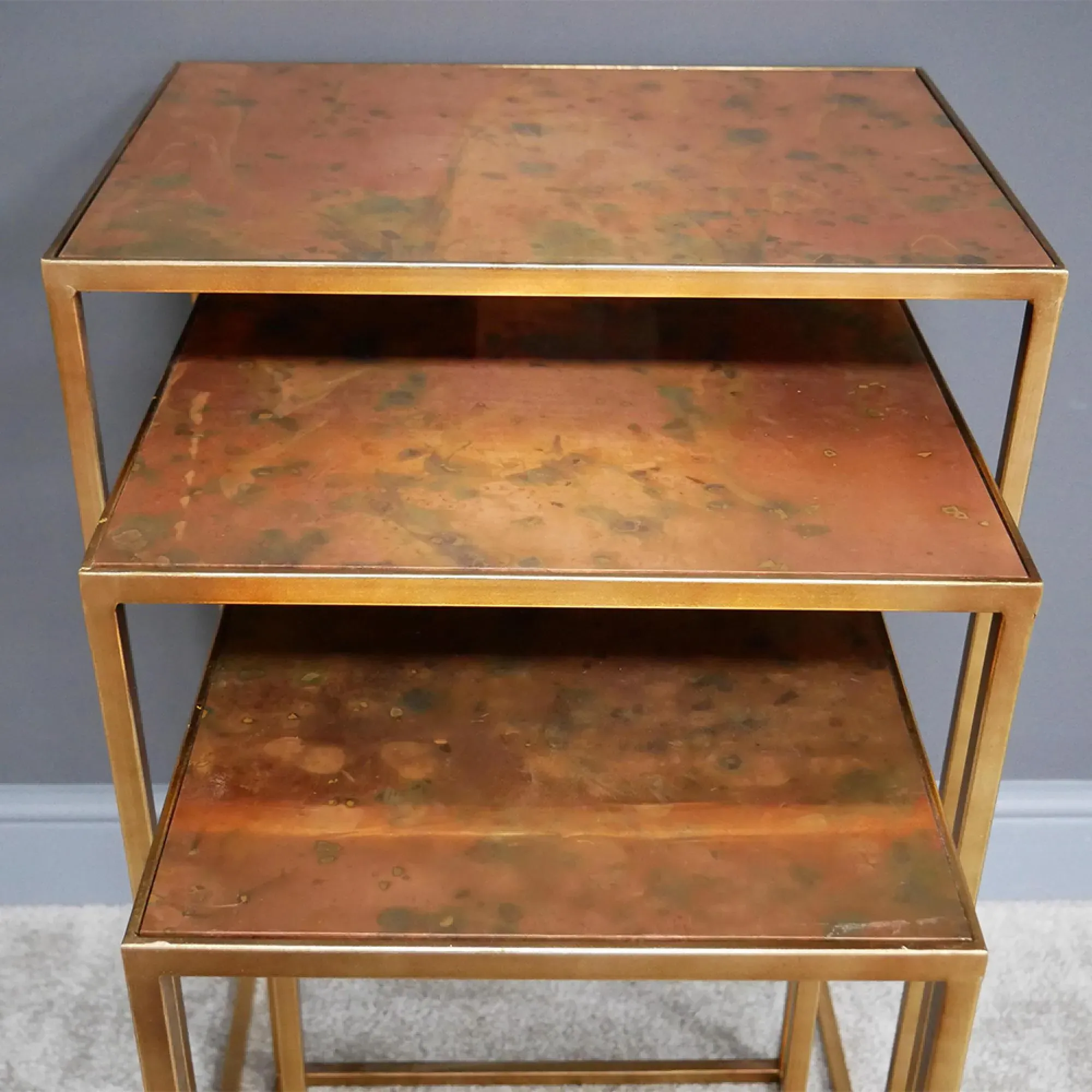 Nest of 3 Tables - Copper