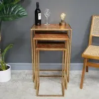 Nest of 3 Tables - Copper