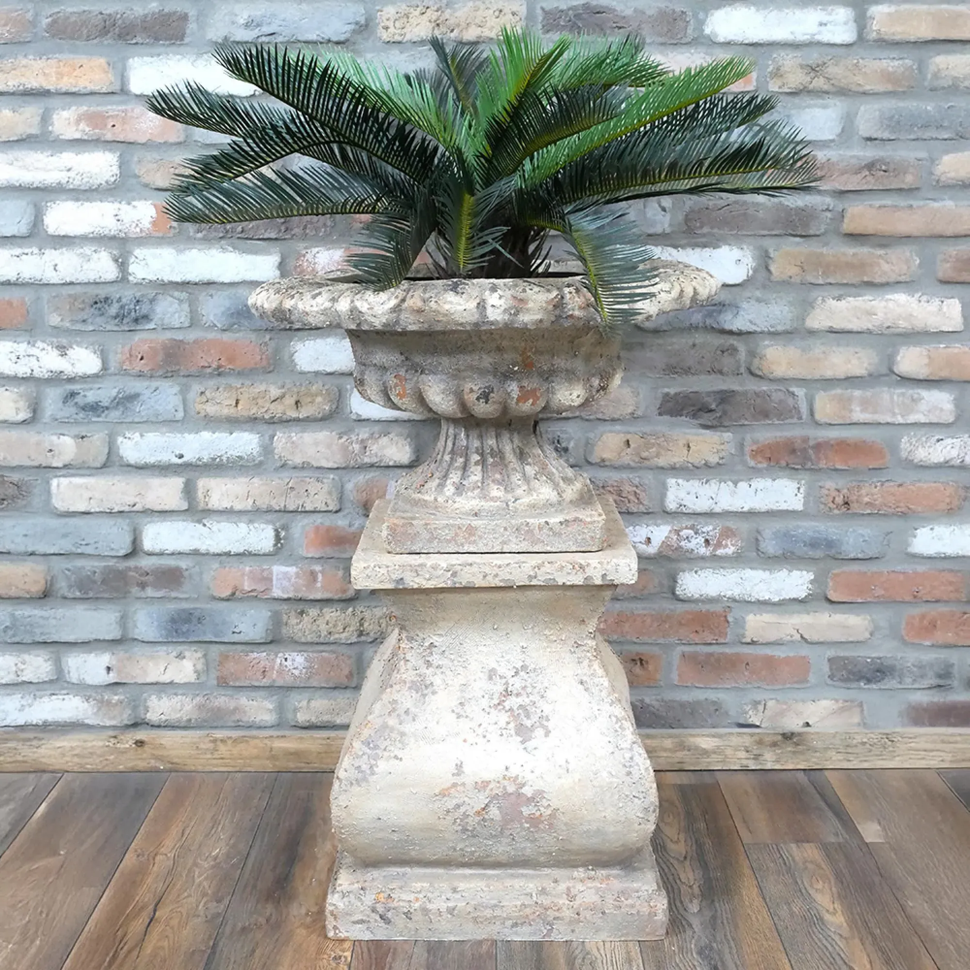 Plant Pedestal Garden Urn