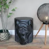 Rhino Side Table - Black