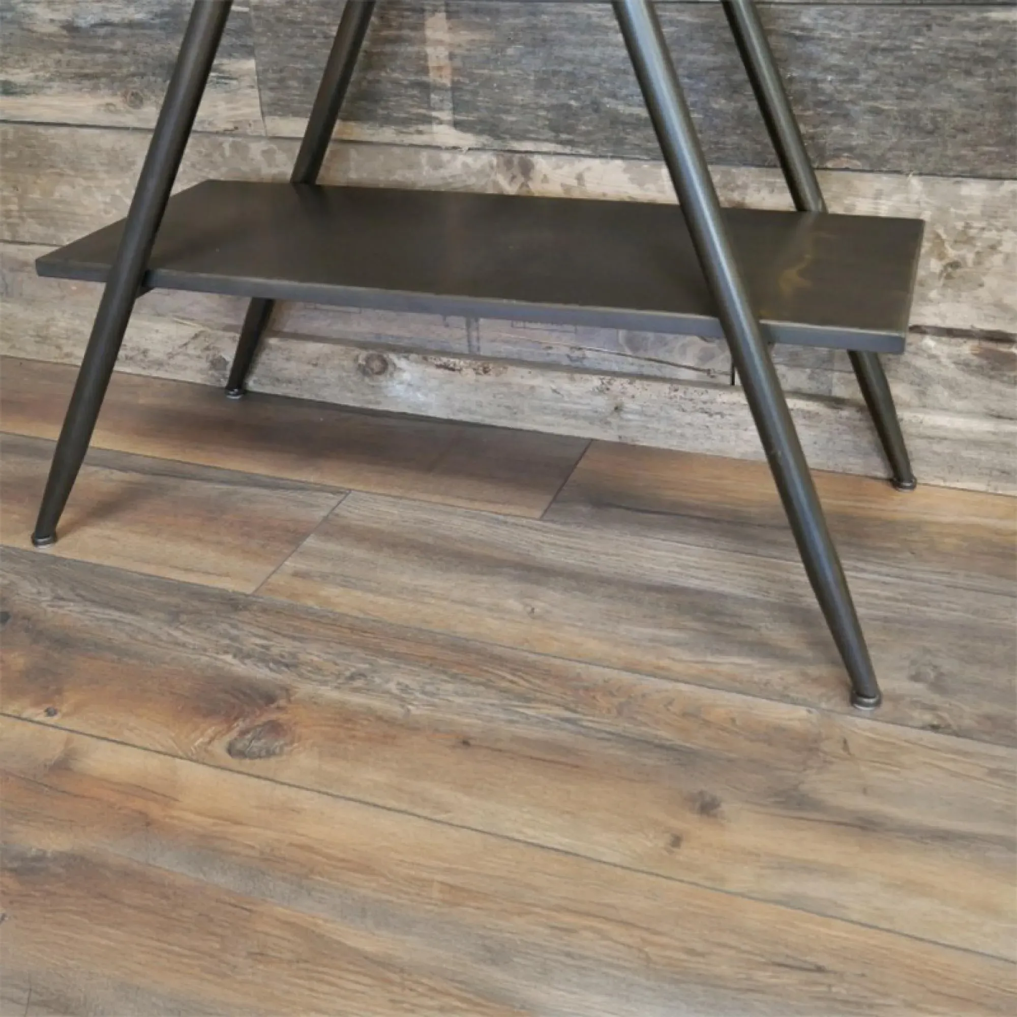 Round 2 Door Display Cabinet - Grey, Metal