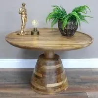 Round Coffee Table - Wooden