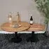 Round Coffee Tables Set of 2 - Mango Wood