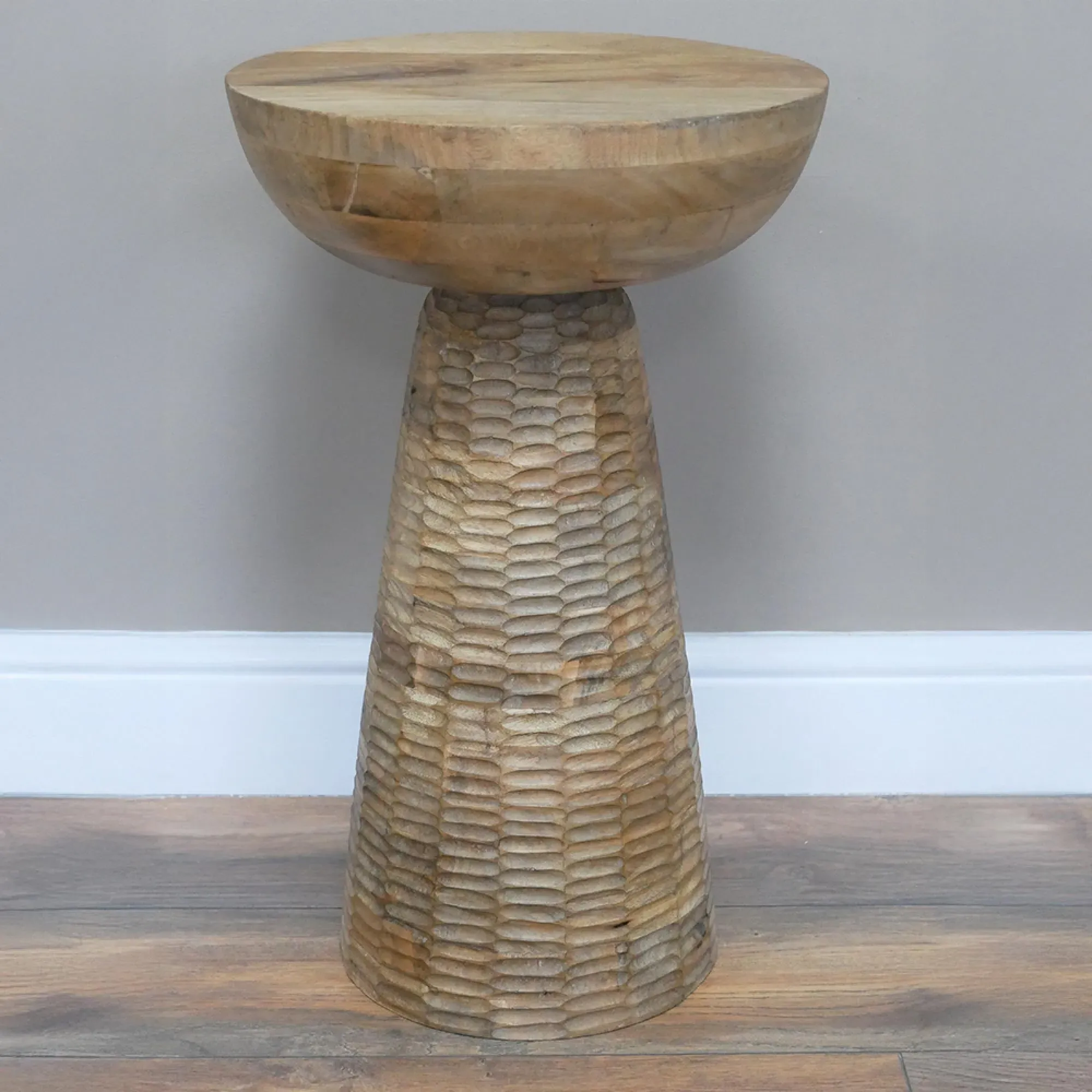 Round Side Table - Wood