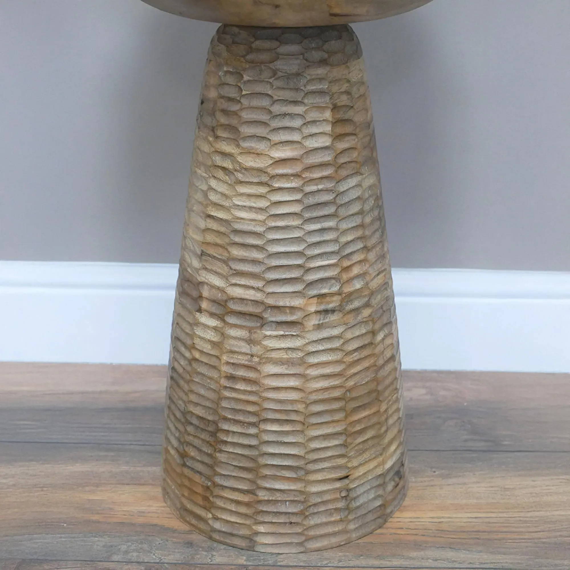Round Side Table - Wood