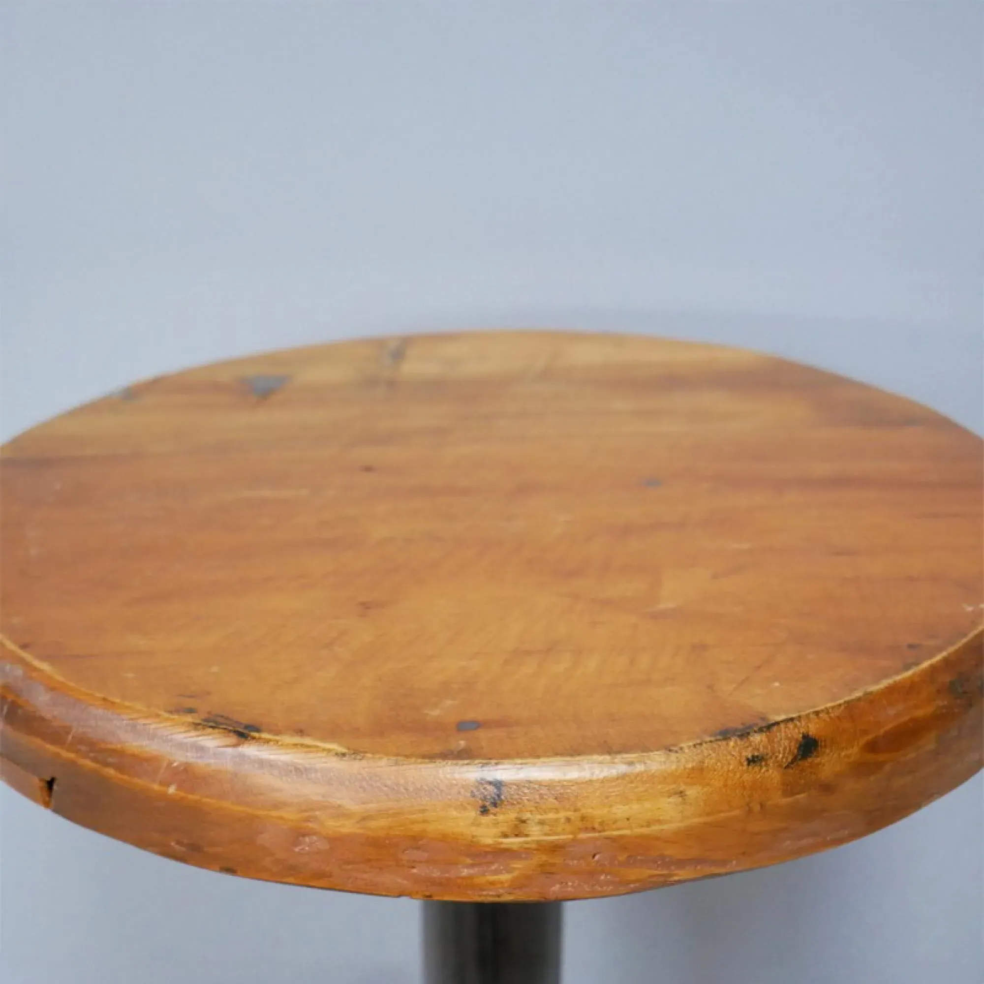Round Stool - Wooden Top