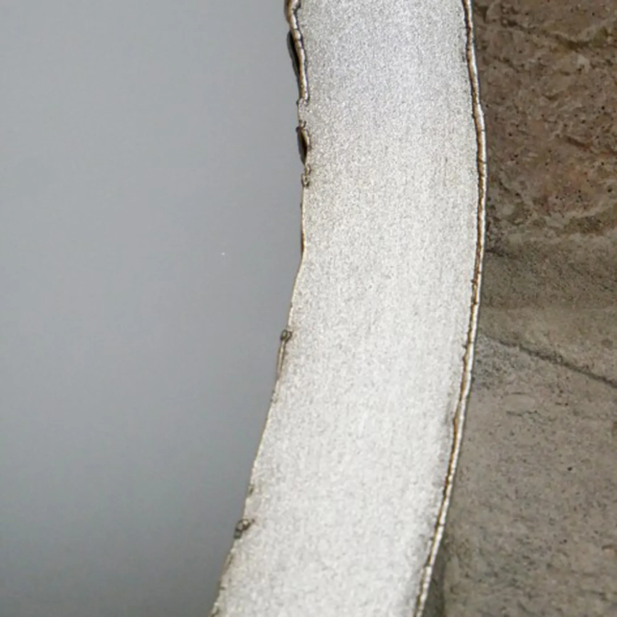 Round Wall Mirror - Silver, Metal