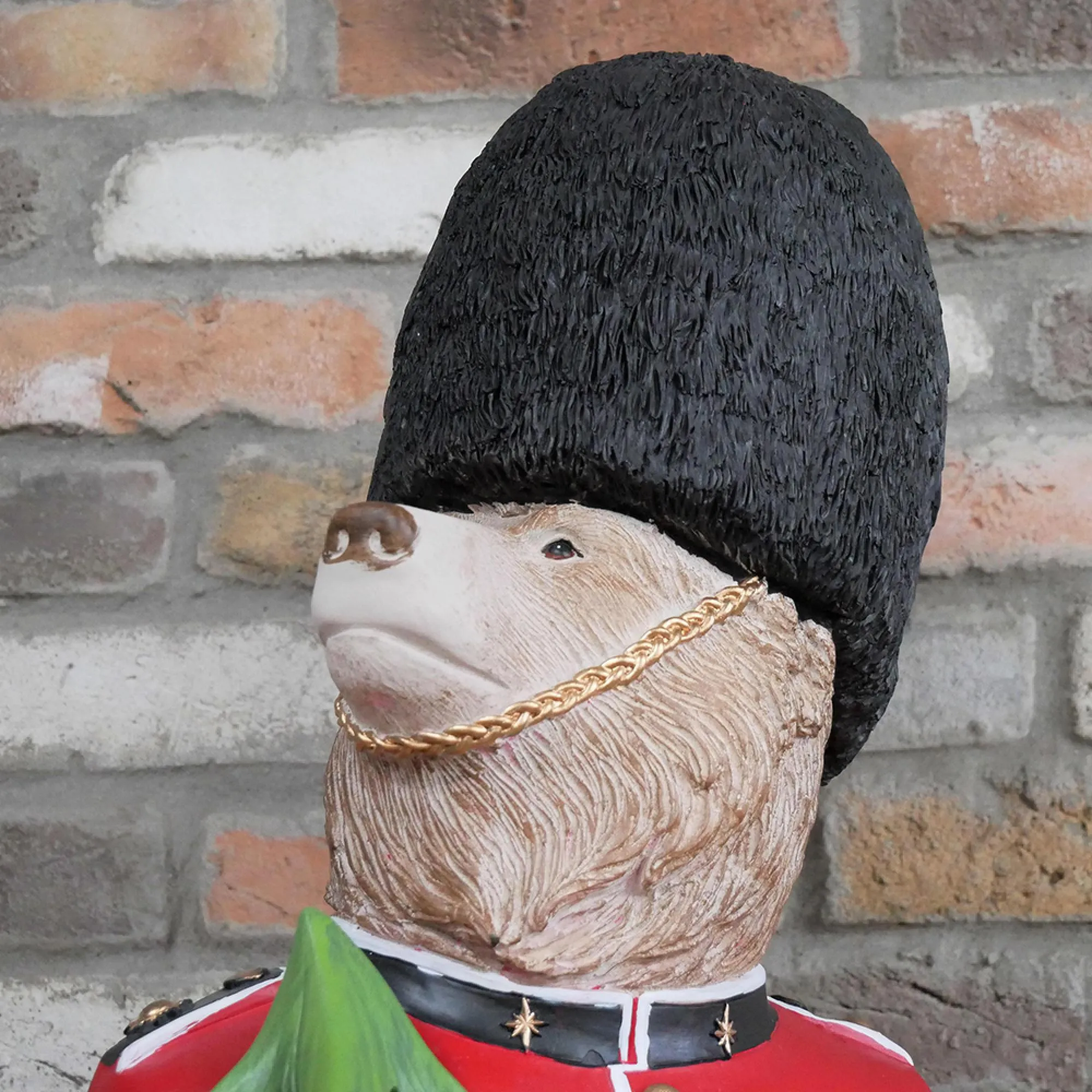 Royal Guard Resin Bear Statue