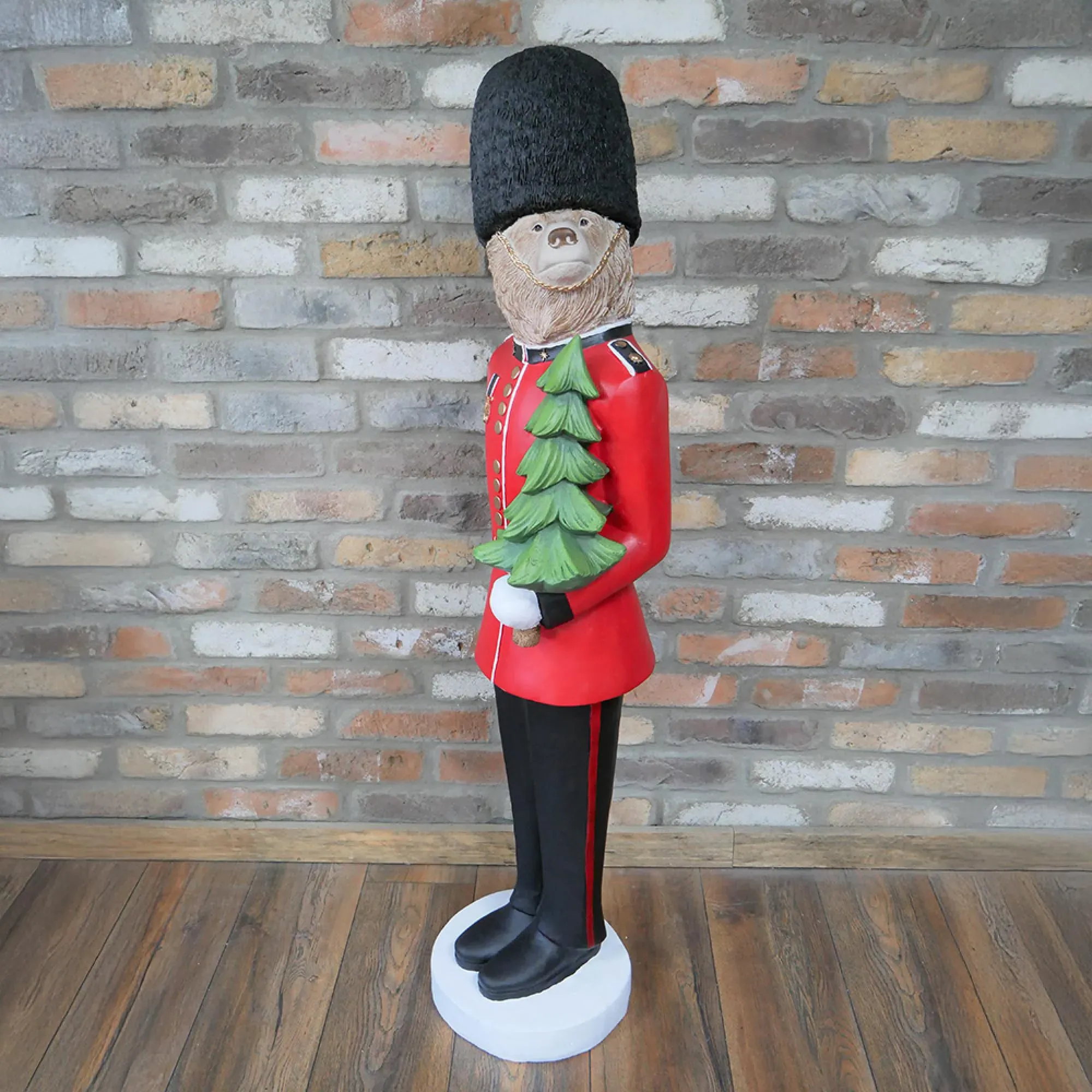 Royal Guard Resin Bear Statue