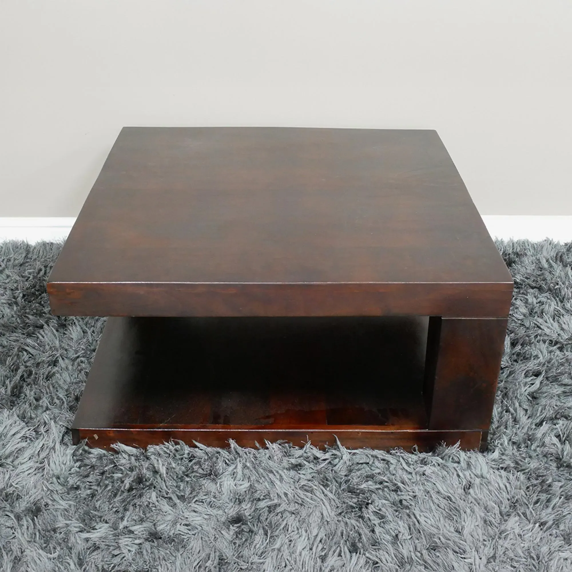 Square Coffee Table - Brown, Mahogany