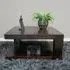 Square Coffee Table - Brown, Mahogany