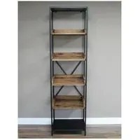 Tall Shelves - Reclaimed Wood, Metal