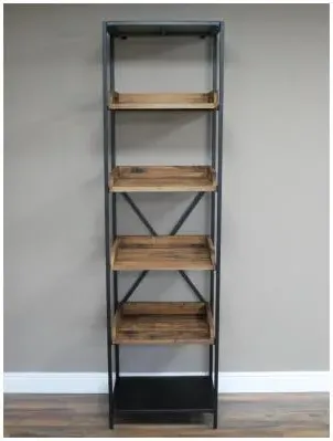 Tall Shelves - Reclaimed Wood, Metal