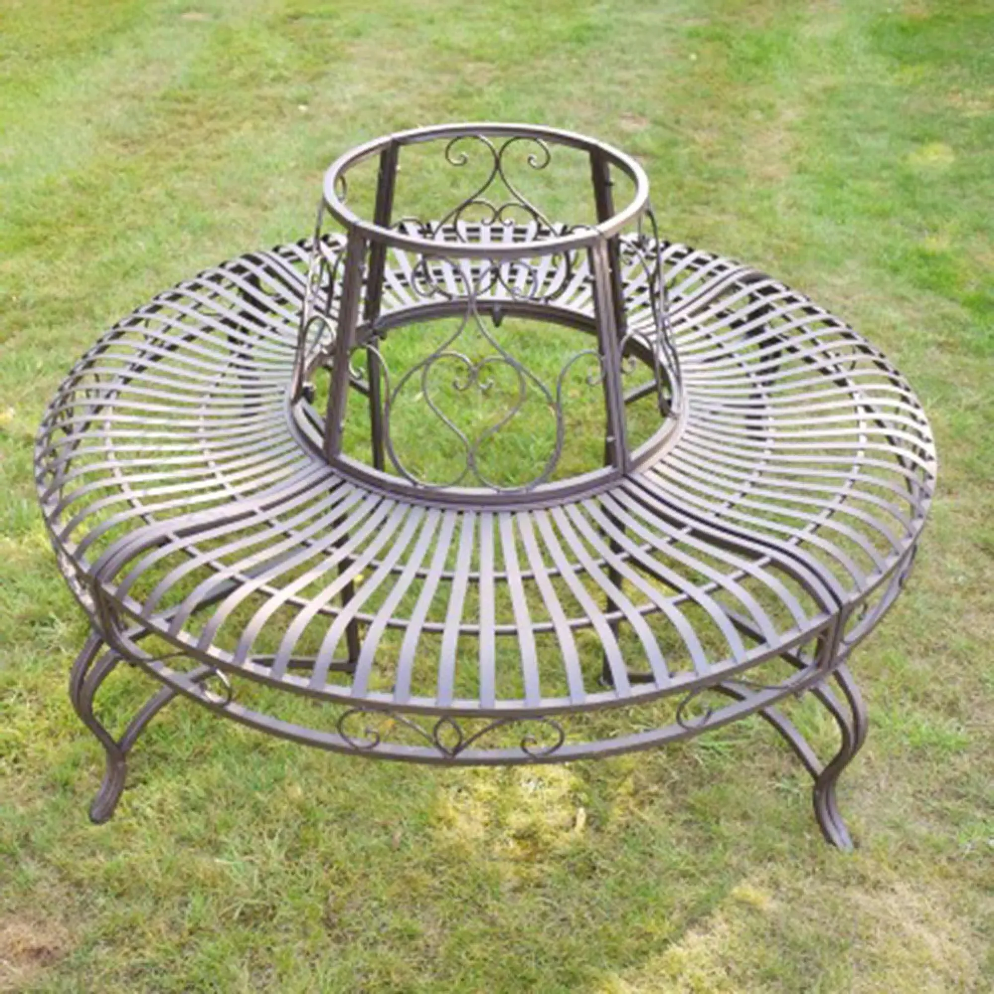 Tree Bench - Black, Metal