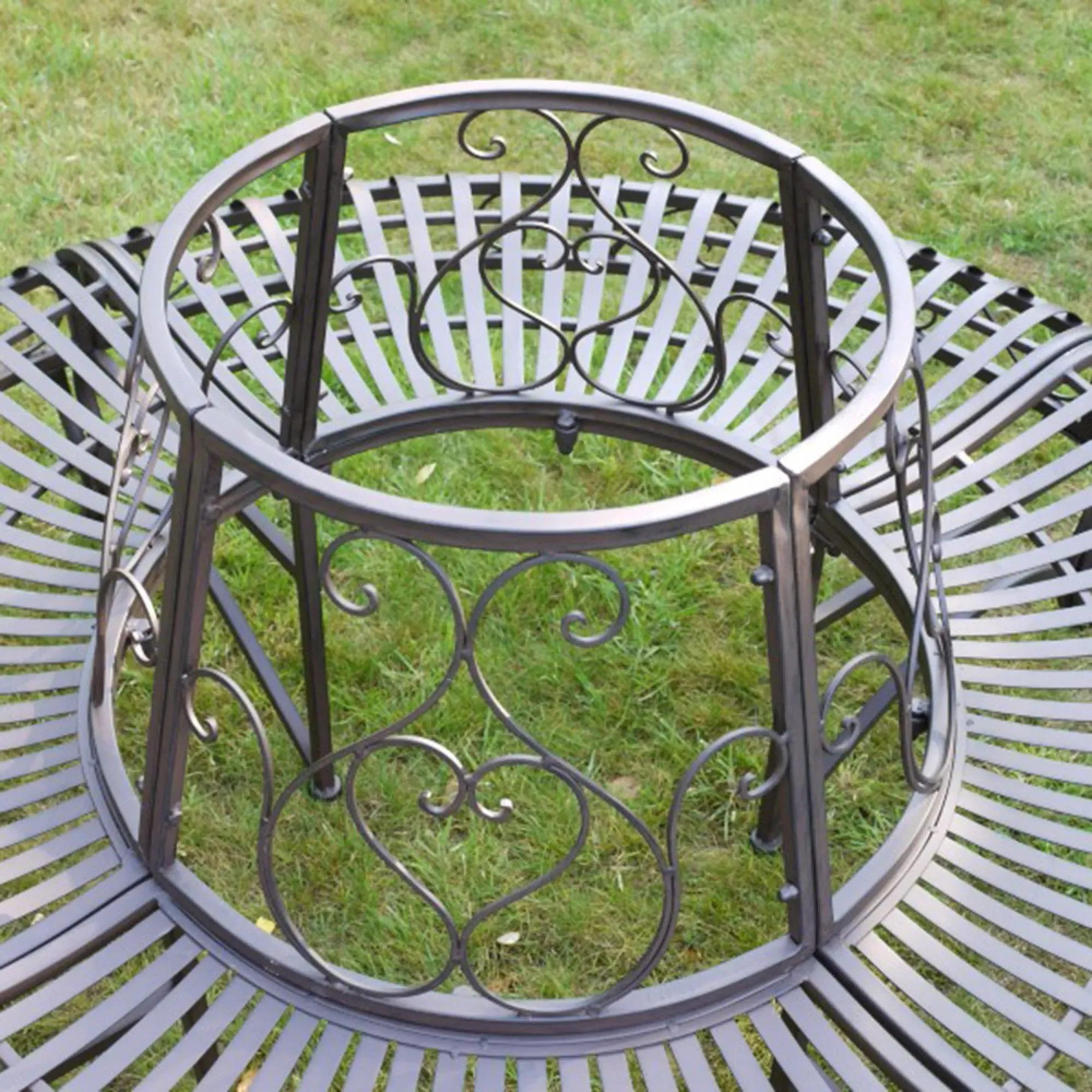 Tree Bench - Black, Metal