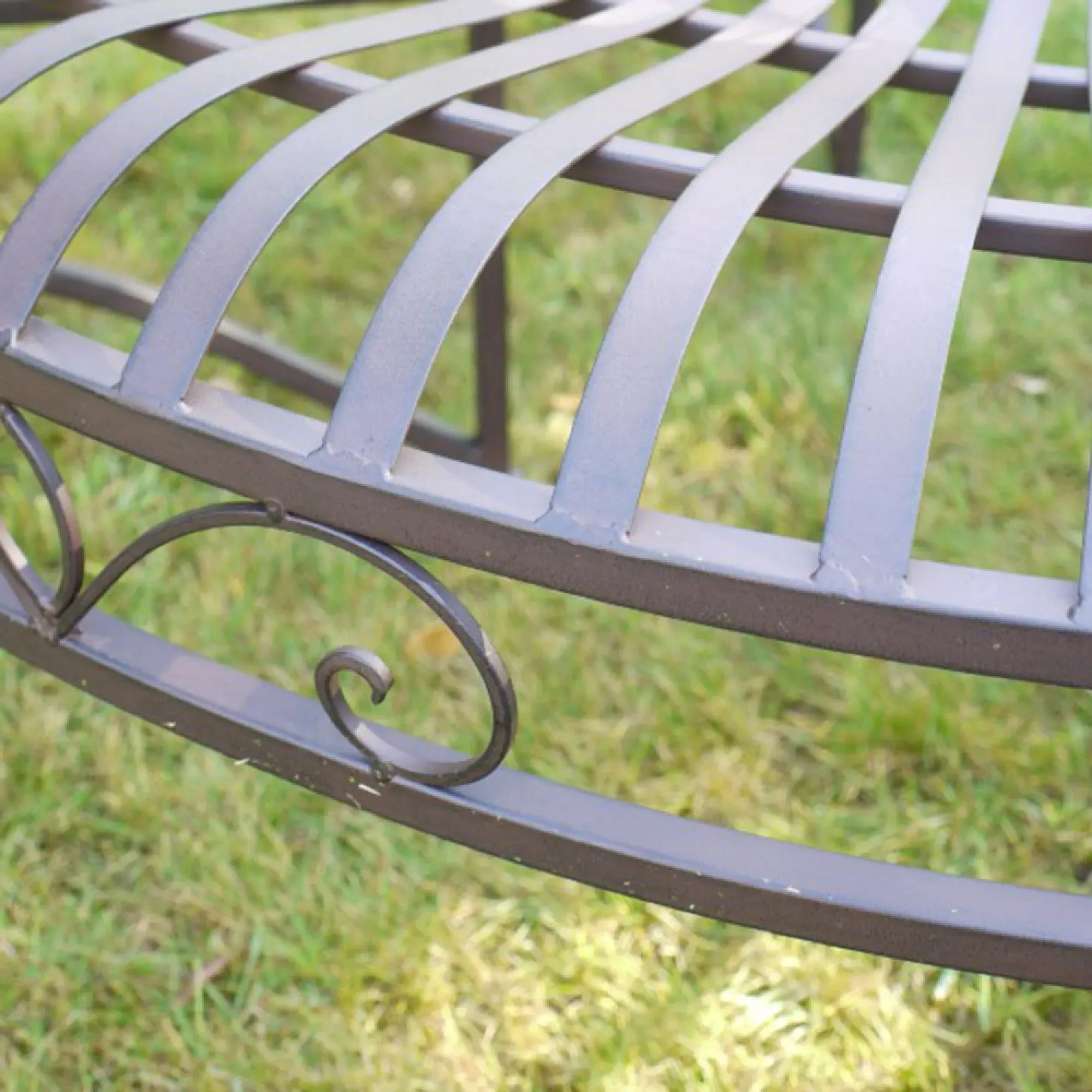 Tree Bench - Black, Metal