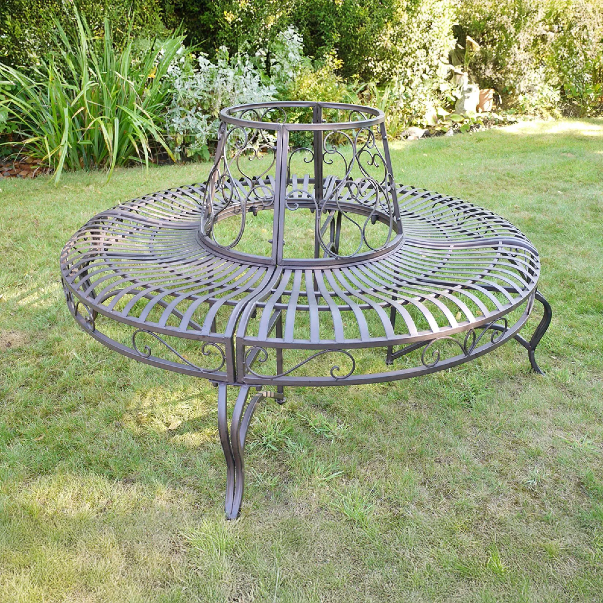 Tree Bench - Black, Metal