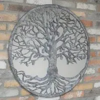 Tree Round Mirror - Set of 2