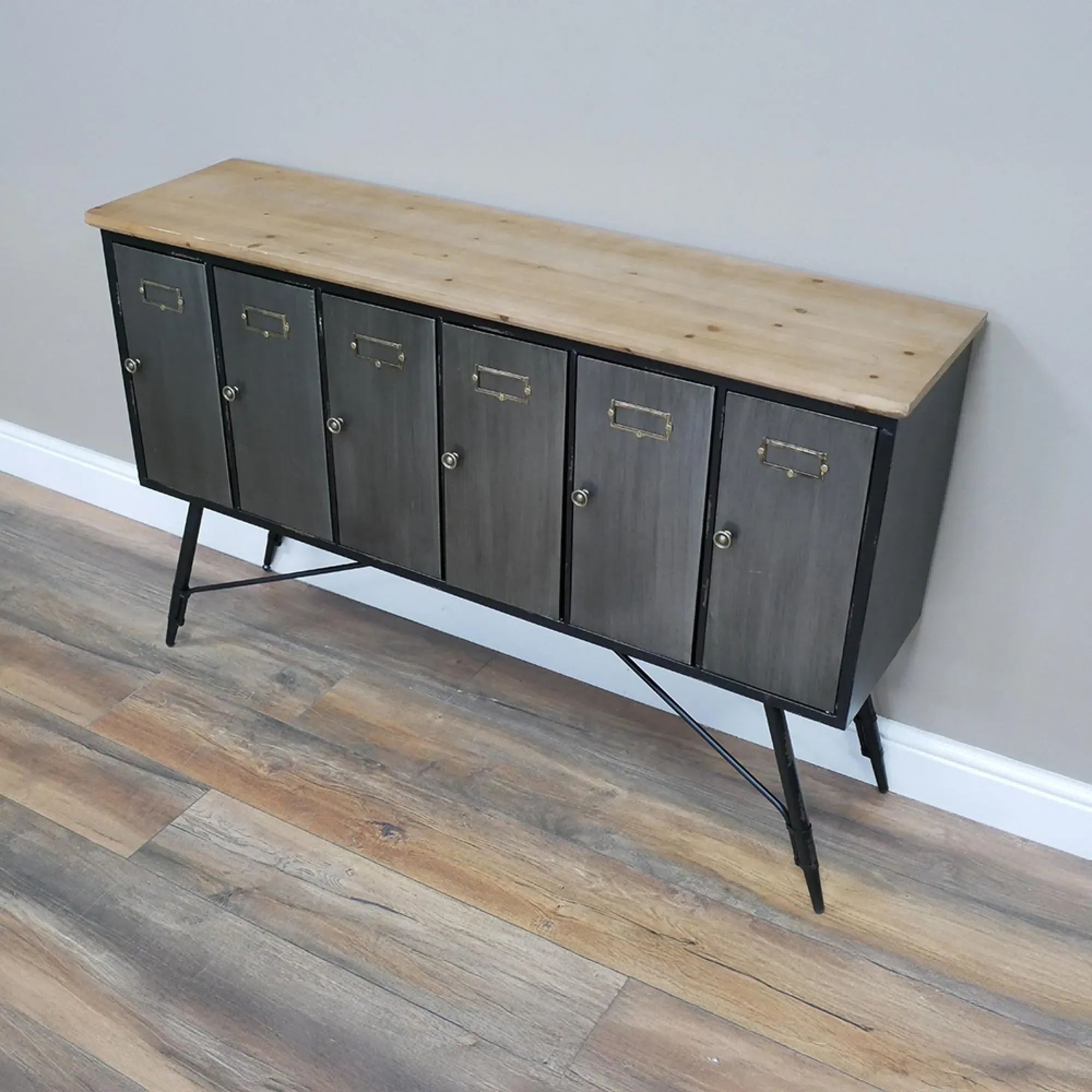 Wide Sideboard - Black, Wood
