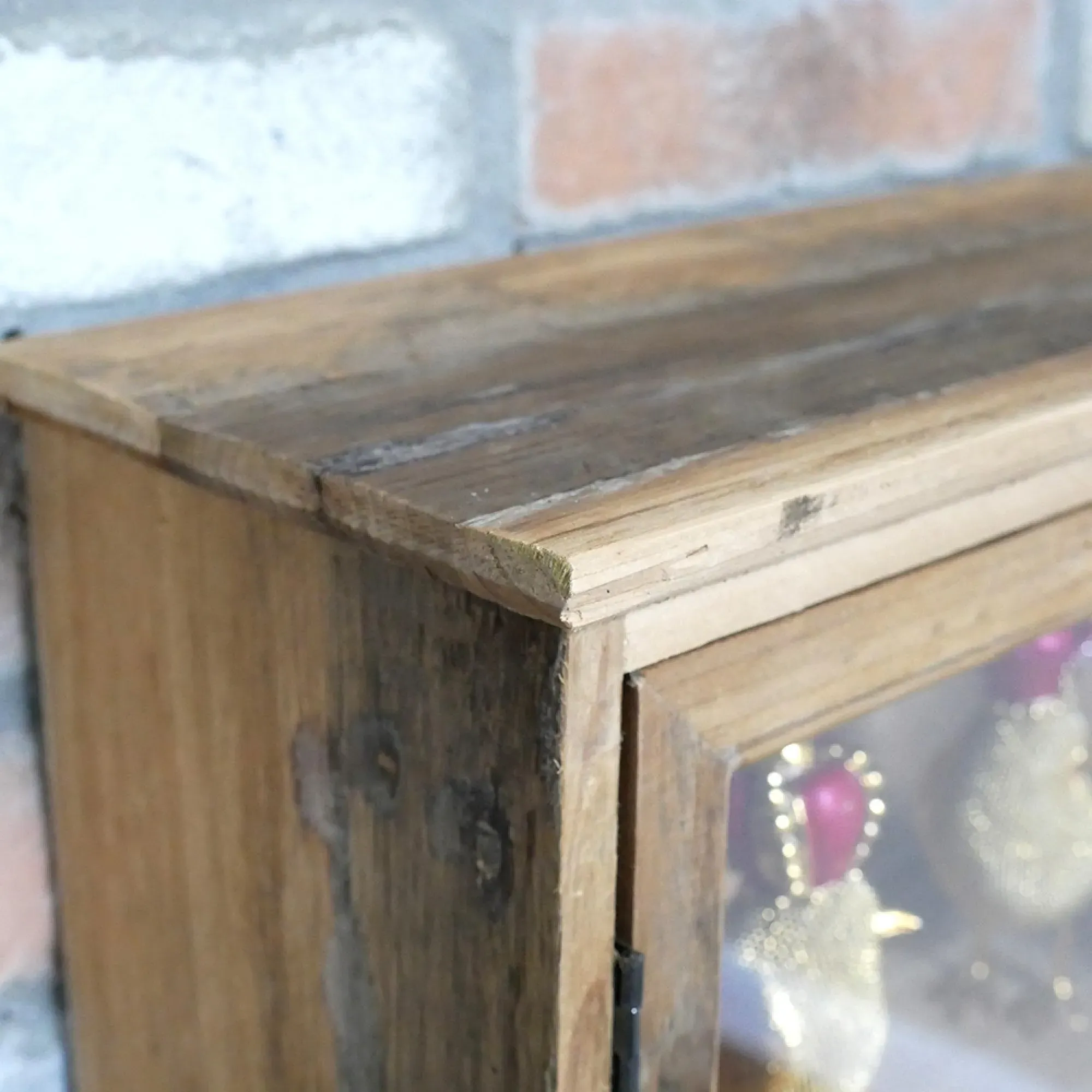 Wooden 2 Door Wall Unit