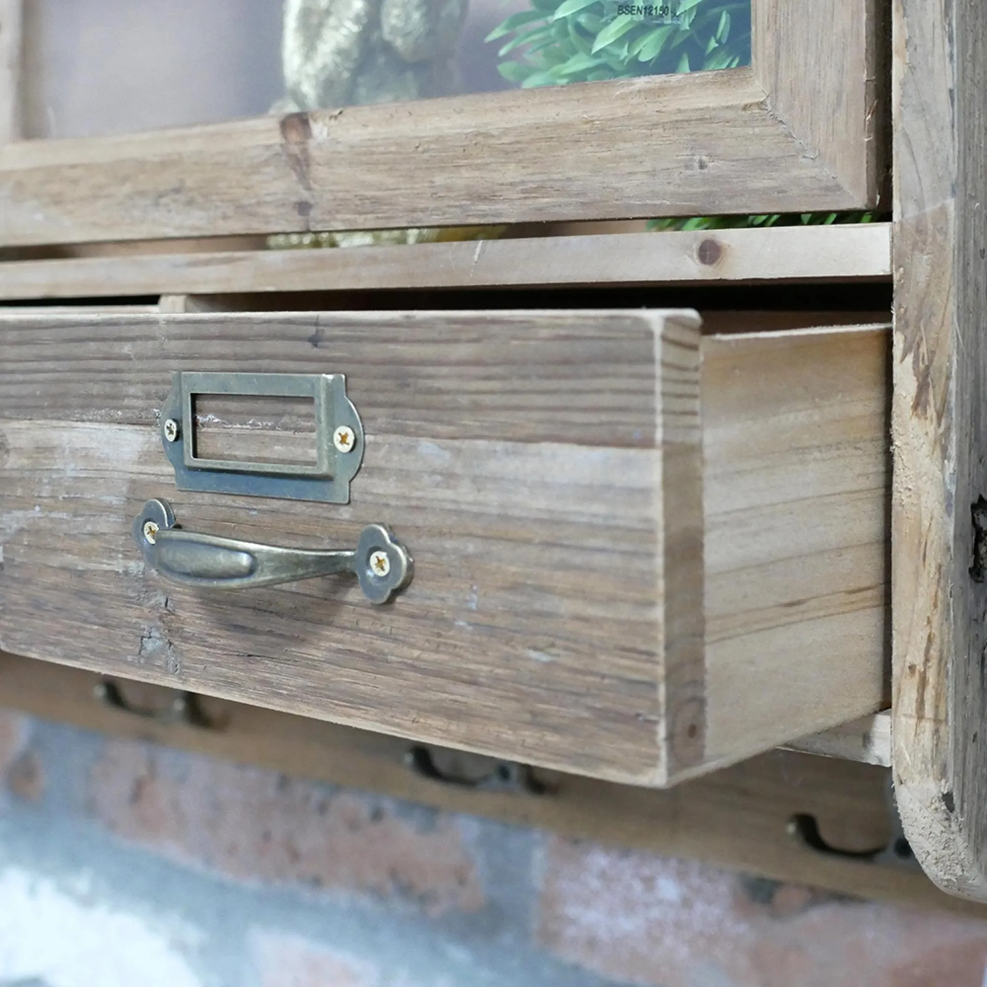Wooden 2 Door Wall Unit