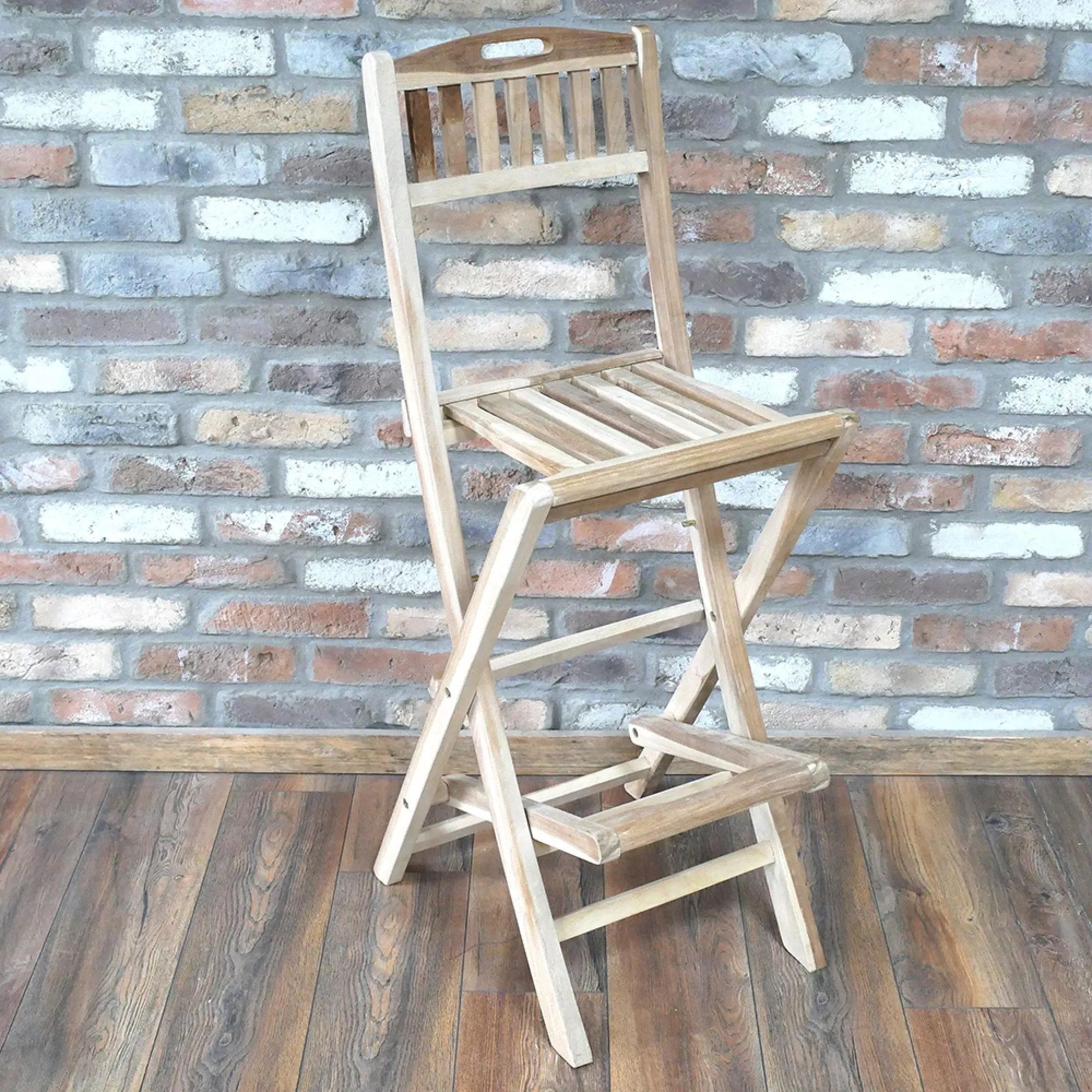 Wooden Bar Stool Set of 2