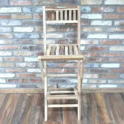 Wooden Bar Stool Set of 2