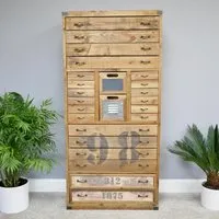 Wooden Large Multi Drawer Cabinet