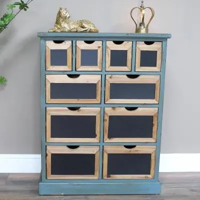 Wooden Multi Drawer Storage Cabinet