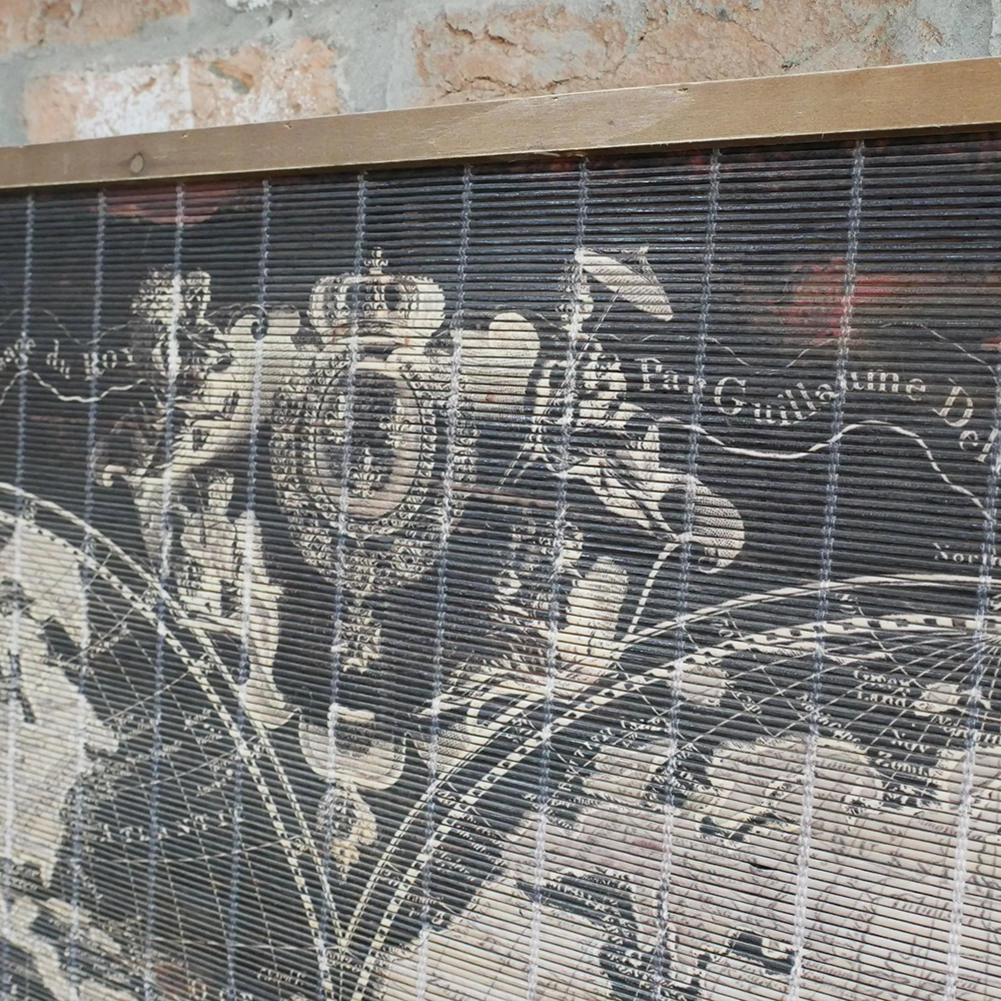 World Map Wall Decor - Set of 2, Grey