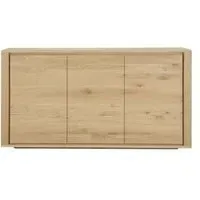 Shadow Oak Medium Sideboard - 3 Doors