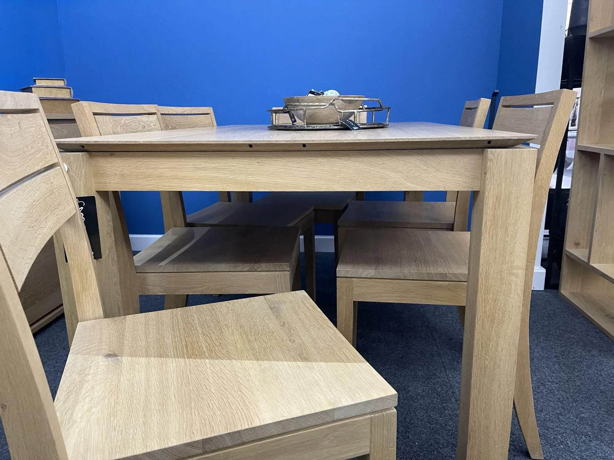Slice Extendable Dining Table - Oak