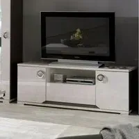 Angelo 152cm TV Unit - Grey, Marble