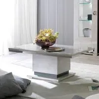 Angelo Coffee Table - Grey, Marble